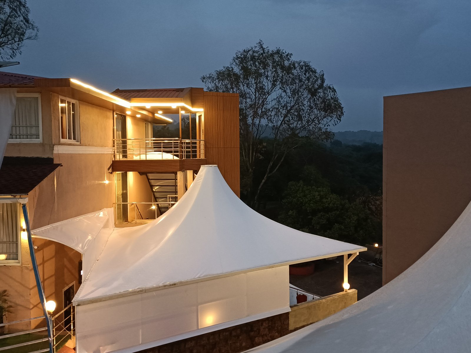 Tensile Gazebo Structure
